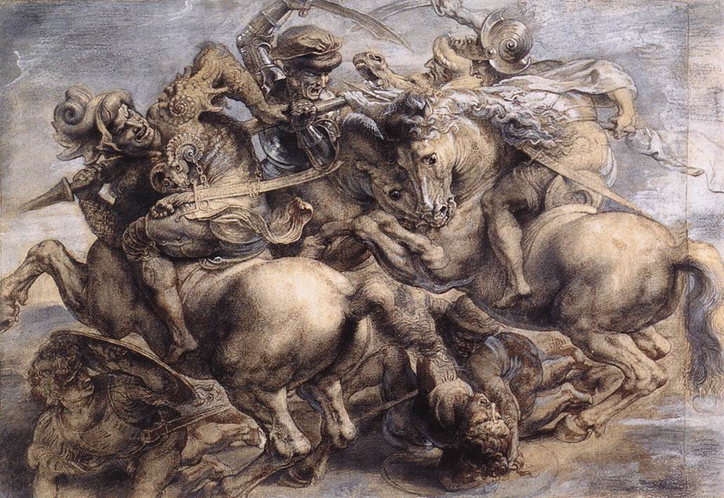 After_leonardo_da_vinci,_The_Battle_of_Anghiari_by_Rubens,_Louvre